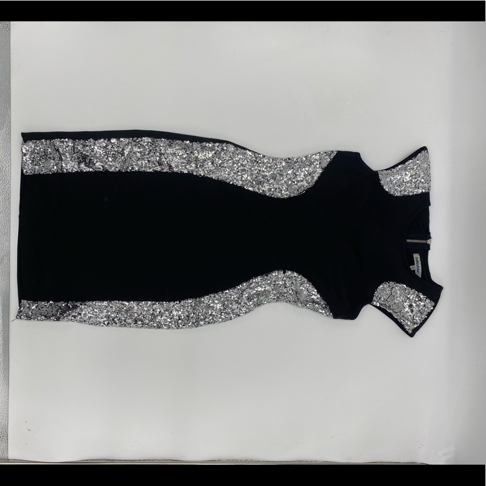 Black and Silver Dress